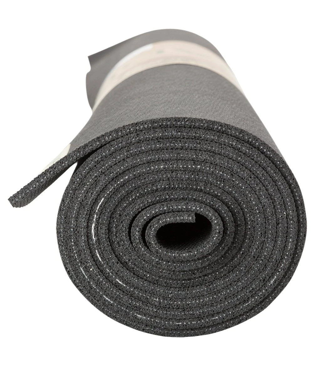 Jade Yoga Harmony Natural Rubber Yoga Mat 68" 5mm Black - Image 3