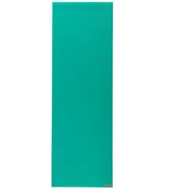 Jade Yoga Travel Natural Rubber Yoga Mat 68" 3.5mm Teal