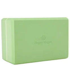 Hugger Mugger 4" Foam Yoga Block Green