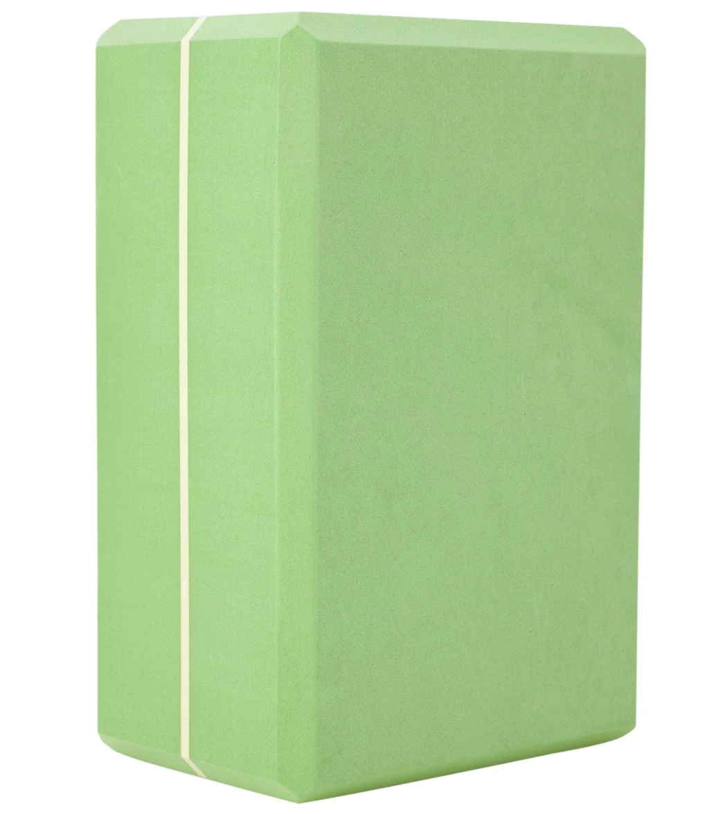 Hugger Mugger 4" Foam Yoga Block Green - Image 2