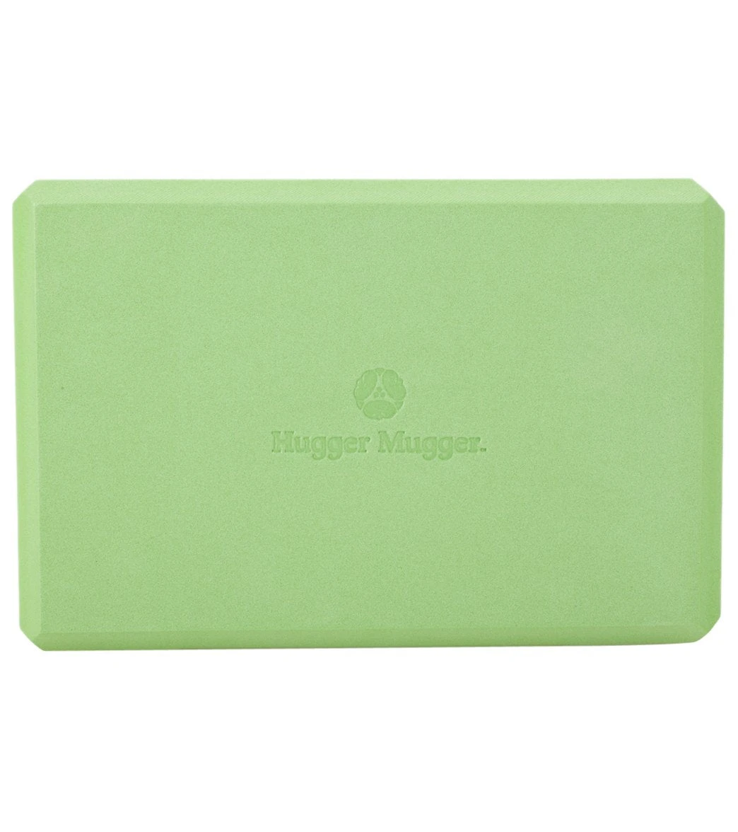 Hugger Mugger 4" Foam Yoga Block Green - Image 3