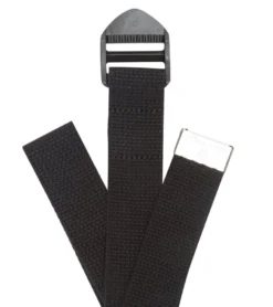 Hugger Mugger 10' Cotton Cinch Yoga Strap Black