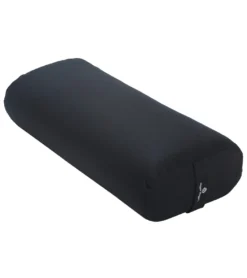 Hugger Mugger Standard Solid Yoga Bolster Black