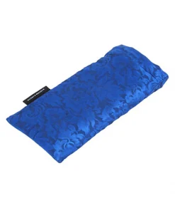 Hugger Mugger Silk Yoga Eye Pillow - Beads Cobalt