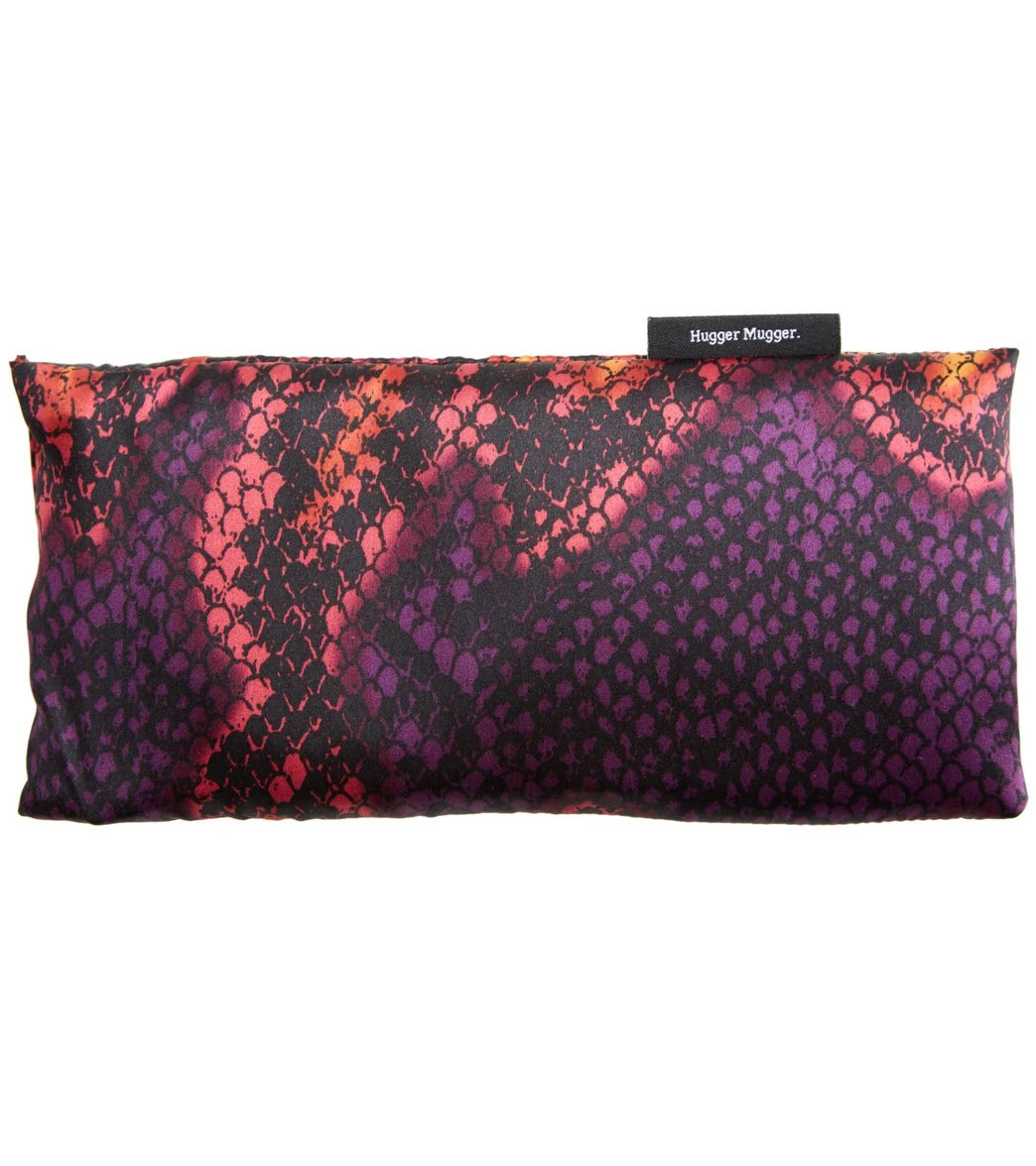 Hugger Mugger Silk Yoga Eye Pillow - Flax Vibrant Viper