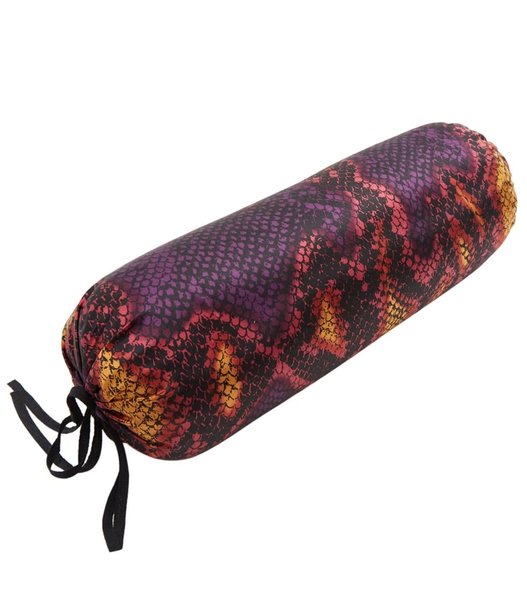 Hugger Mugger Silk Yoga Neck Pillow Vibrant Viper - Image 2