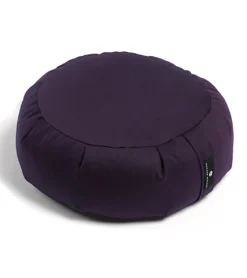 Hugger Mugger Zafu Yoga Meditation Cushion Plum