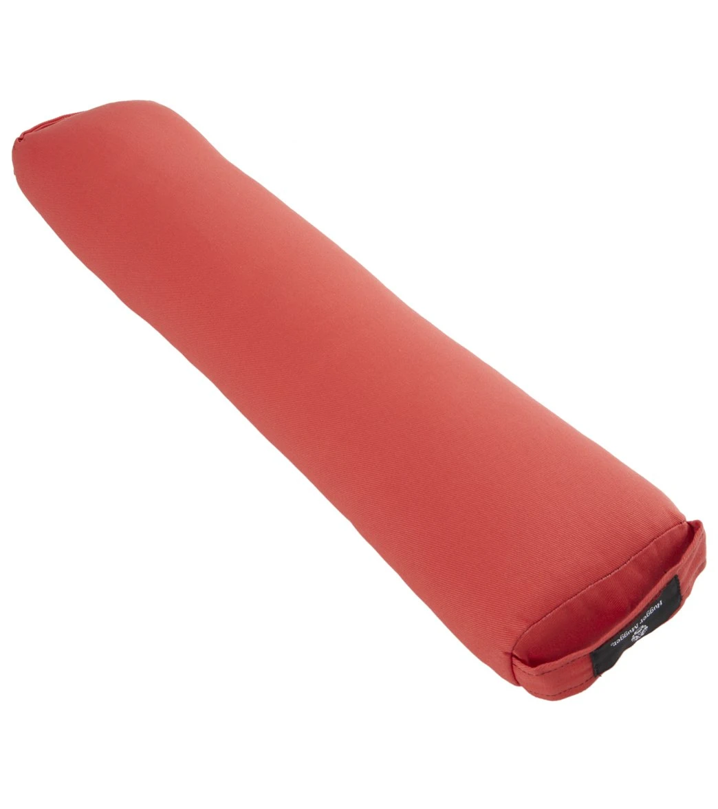 Hugger Mugger Pranayama Solid Yoga Bolster Poppy