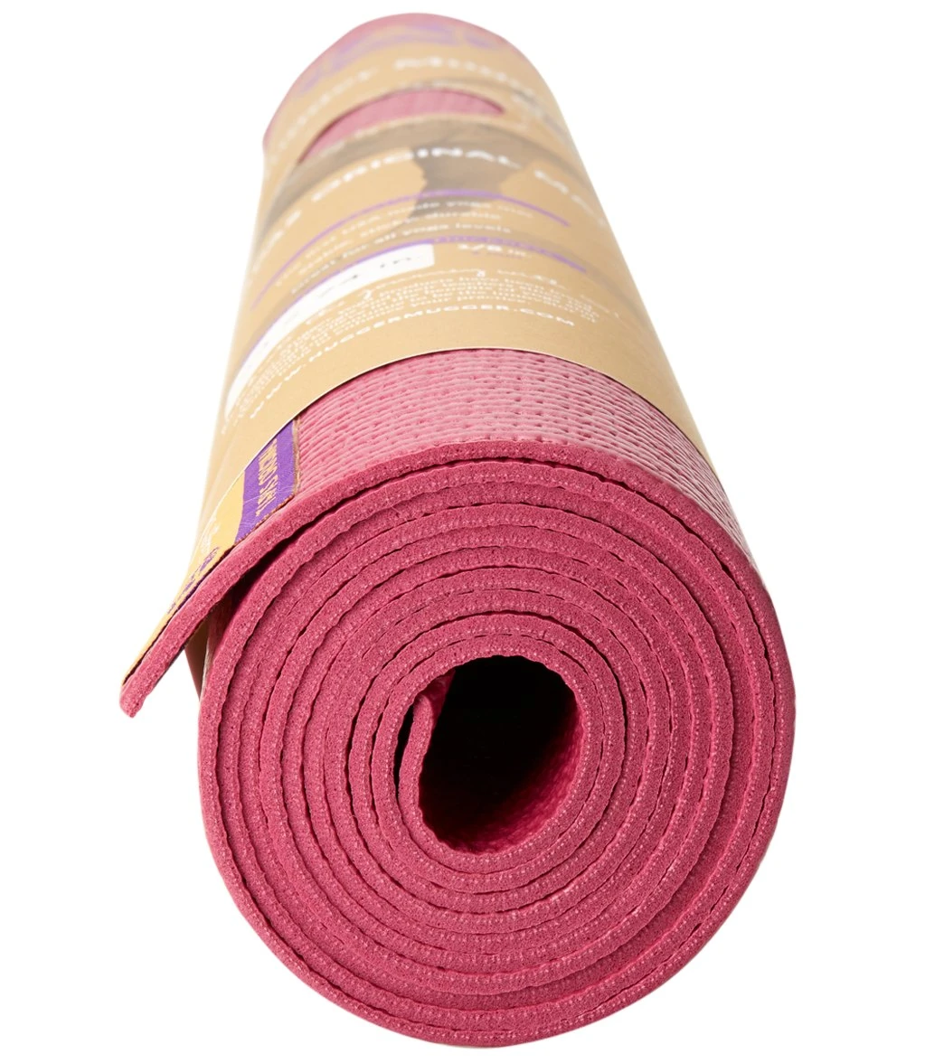 Hugger Mugger Tapas Original Long Yoga Mat 74" 3mm Raspberry - Image 2
