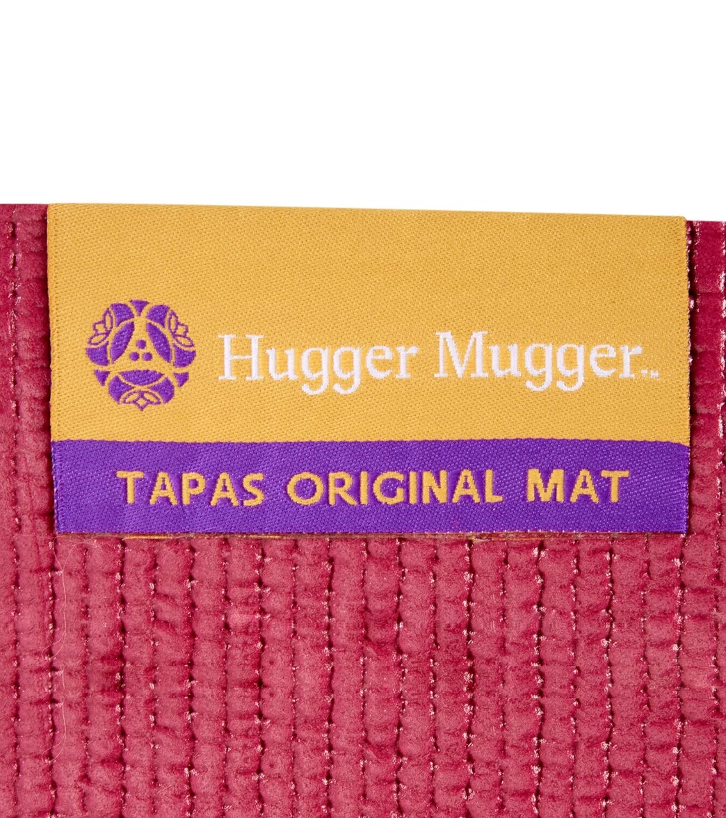 Hugger Mugger Tapas Original Long Yoga Mat 74" 3mm Raspberry - Image 4