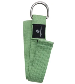 Hugger Mugger D-Ring Cotton Strap 8' Light Green