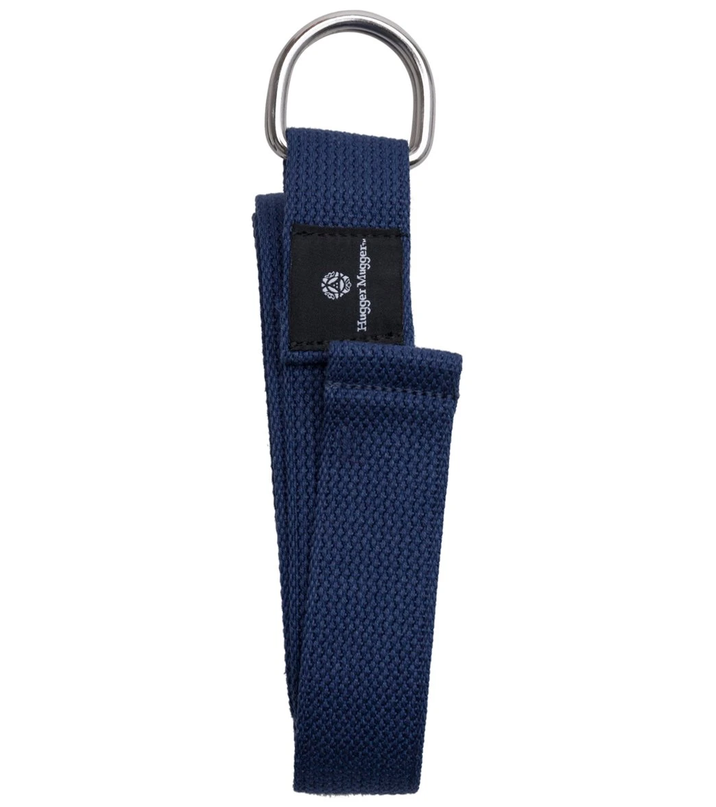 Hugger Mugger D-Ring Cotton Strap 8' Navy