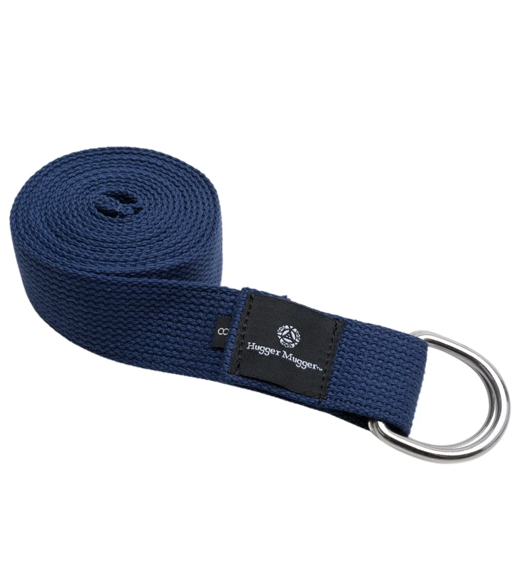 Hugger Mugger D-Ring Cotton Strap 8' Navy - Image 2