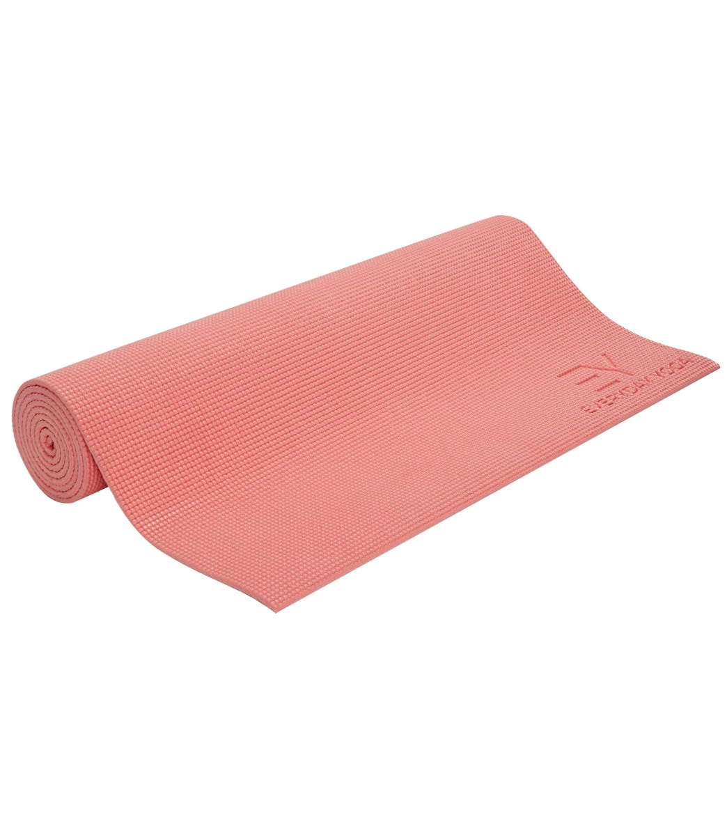 Everyday Yoga Mat 72 Inch 5mm Coral