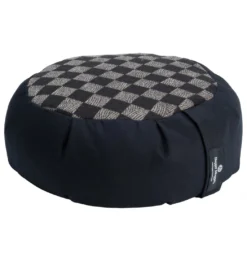 Hugger Mugger Zafu Printed Yoga Meditation Cushion Checkmate