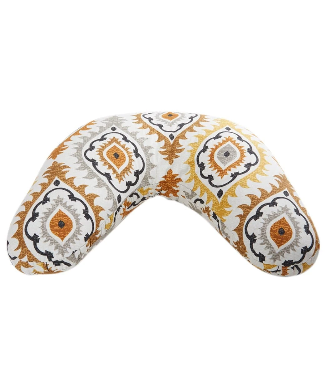 Hugger Mugger V-Shape Cushion Print Fiery Sol