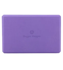 Hugger Mugger 3" Foam Yoga Block Purple