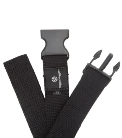 Hugger Mugger 10' Quick Release Yoga Strap Black