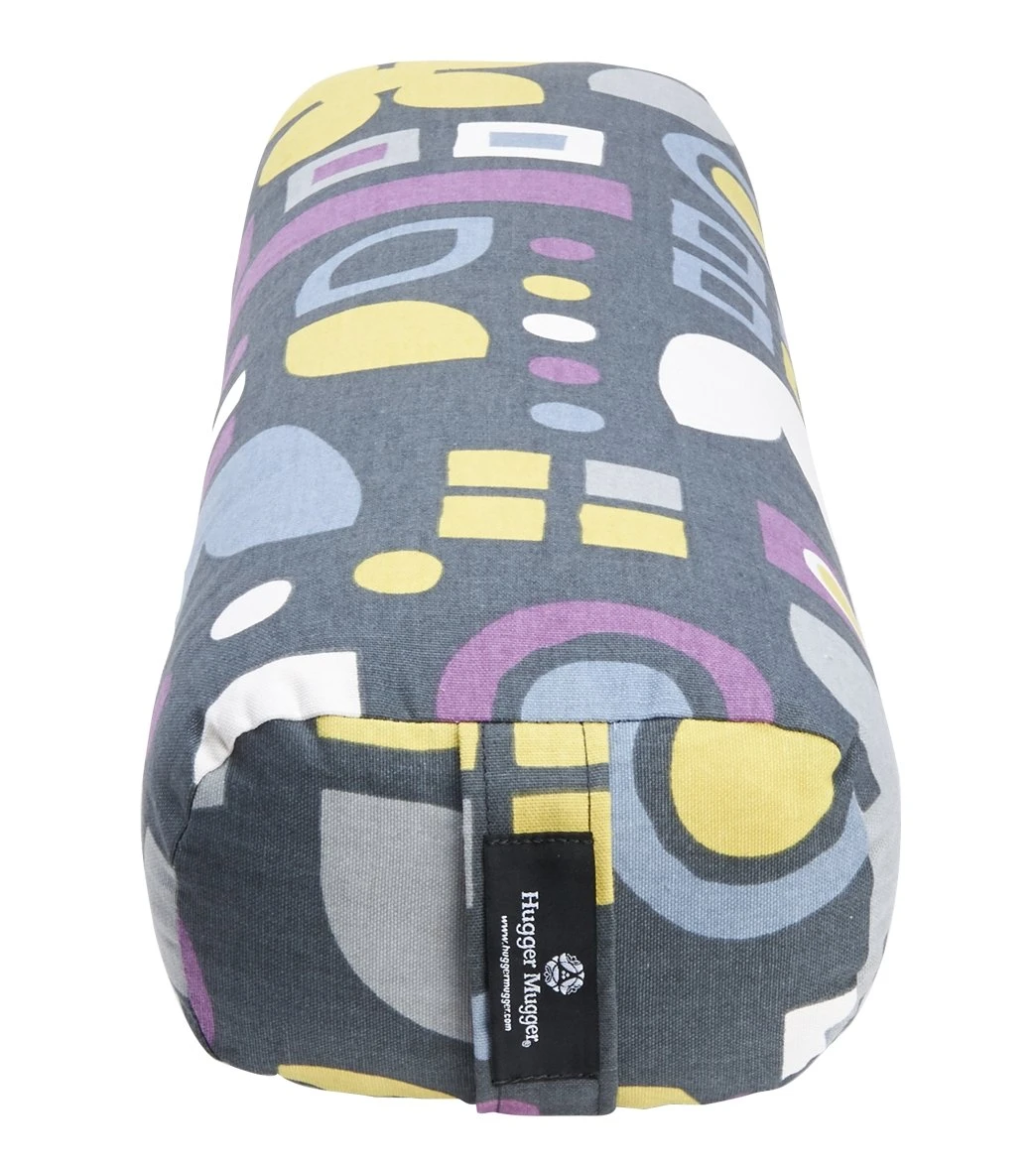 Hugger Mugger Junior Printed Yoga Bolster Graphic Graphite - Image 2