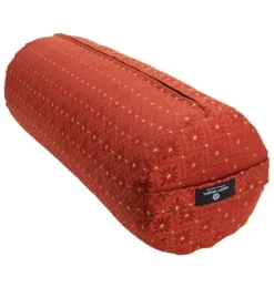 Hugger Mugger Round Printed Yoga Bolster Harvest Flower