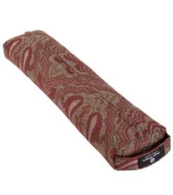 Hugger Mugger Pranayama Printed Yoga Bolster Vintage Currant