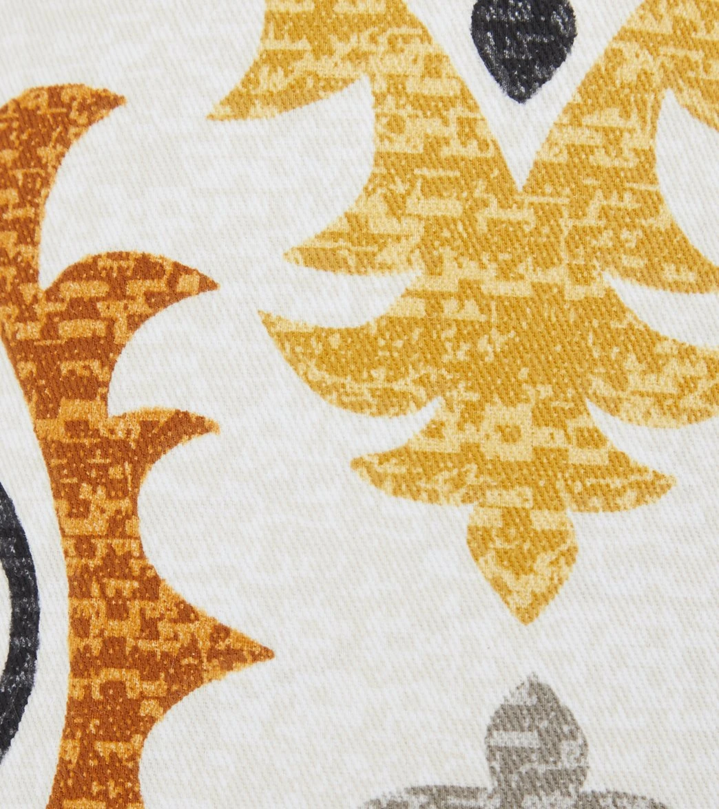 Hugger Mugger Pranayama Printed Yoga Bolster Fiery Sol - Image 4