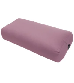 Everyday Yoga High Impact Cotton Rectangular Yoga Bolster Lilac
