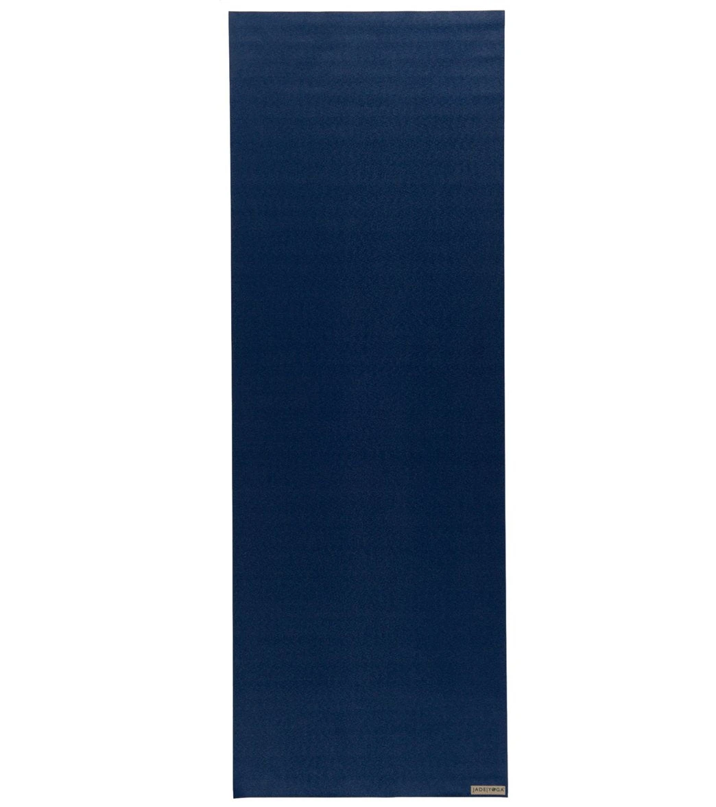 Jade Yoga Voyager Natural Rubber Yoga Mat 68" 1.5mm Midnight