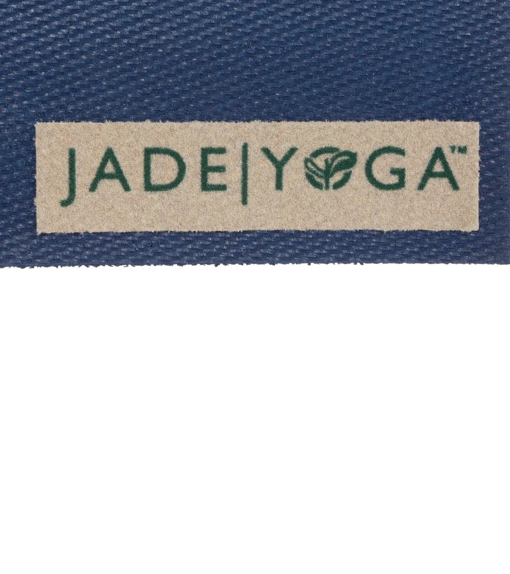 Jade Yoga Voyager Natural Rubber Yoga Mat 68" 1.5mm Midnight - Image 4