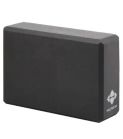Halfmoon 3" Foam Yoga Block Charcoal