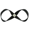 Infinity Strap Stretch Small 13"-16" Yoga Strap Onyx