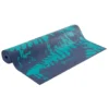 Gaiam Midnight Fern Printed Yoga Mat 68" 4mm Midnight Fern