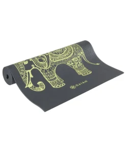 Gaiam Tribal Wisdom Printed Yoga Mat 68" 6mm Extra Thick Tribal Wisdom