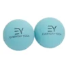 Everyday Yoga 2.5 Inch Yoga Massage Therapy Ball Set In Tote Aqua