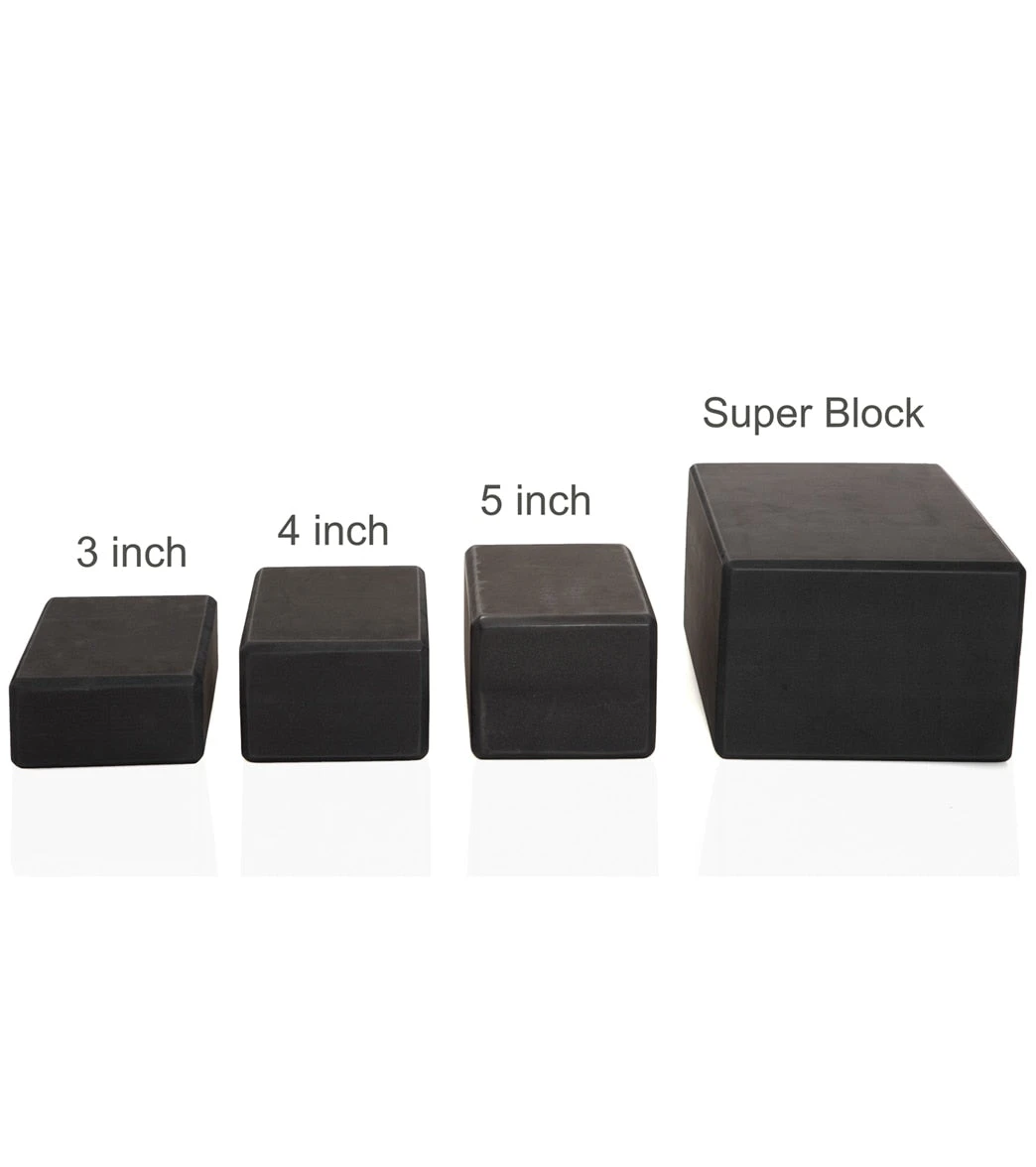 Everyday Yoga Foam Super Block Black - Image 5