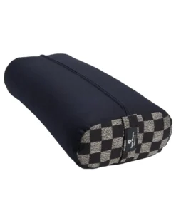 Hugger Mugger Standard Printed Yoga Bolster Checkmate