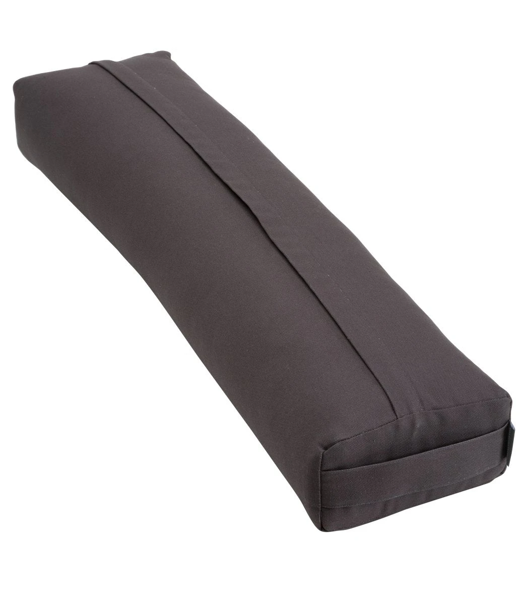 Halfmoon Prana Yoga Bolster Charcoal - Image 2