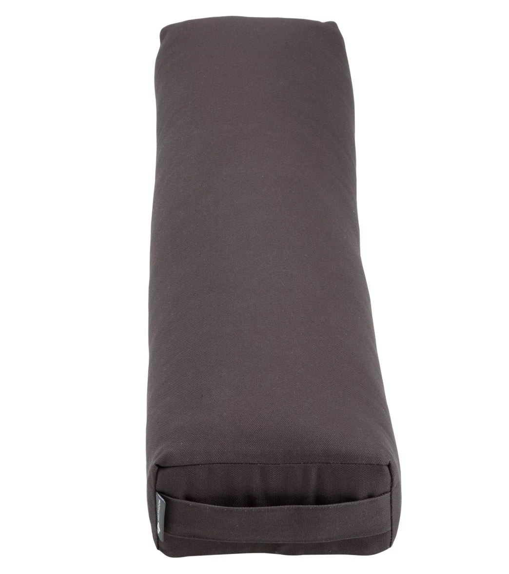 Halfmoon Prana Yoga Bolster Charcoal - Image 3