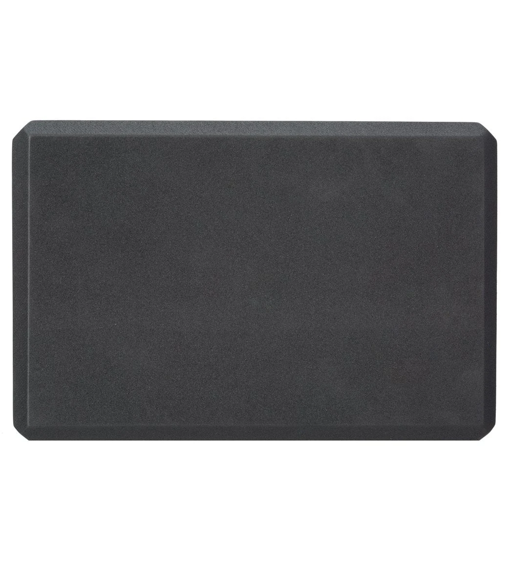 Halfmoon 4" Foam Yoga Block Charcoal - Image 2