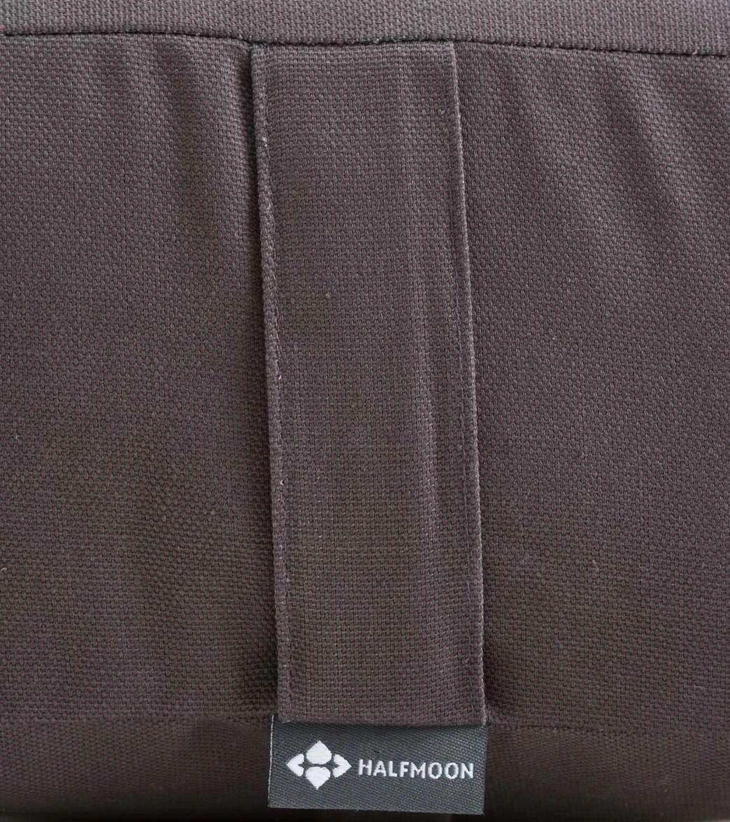 Halfmoon Rectangular Yoga Bolster Charcoal - Image 3