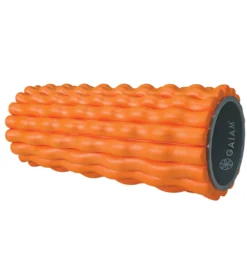 Gaiam Restore Deep Tissue Foam Roller (13" X 6" Diameter) Orange