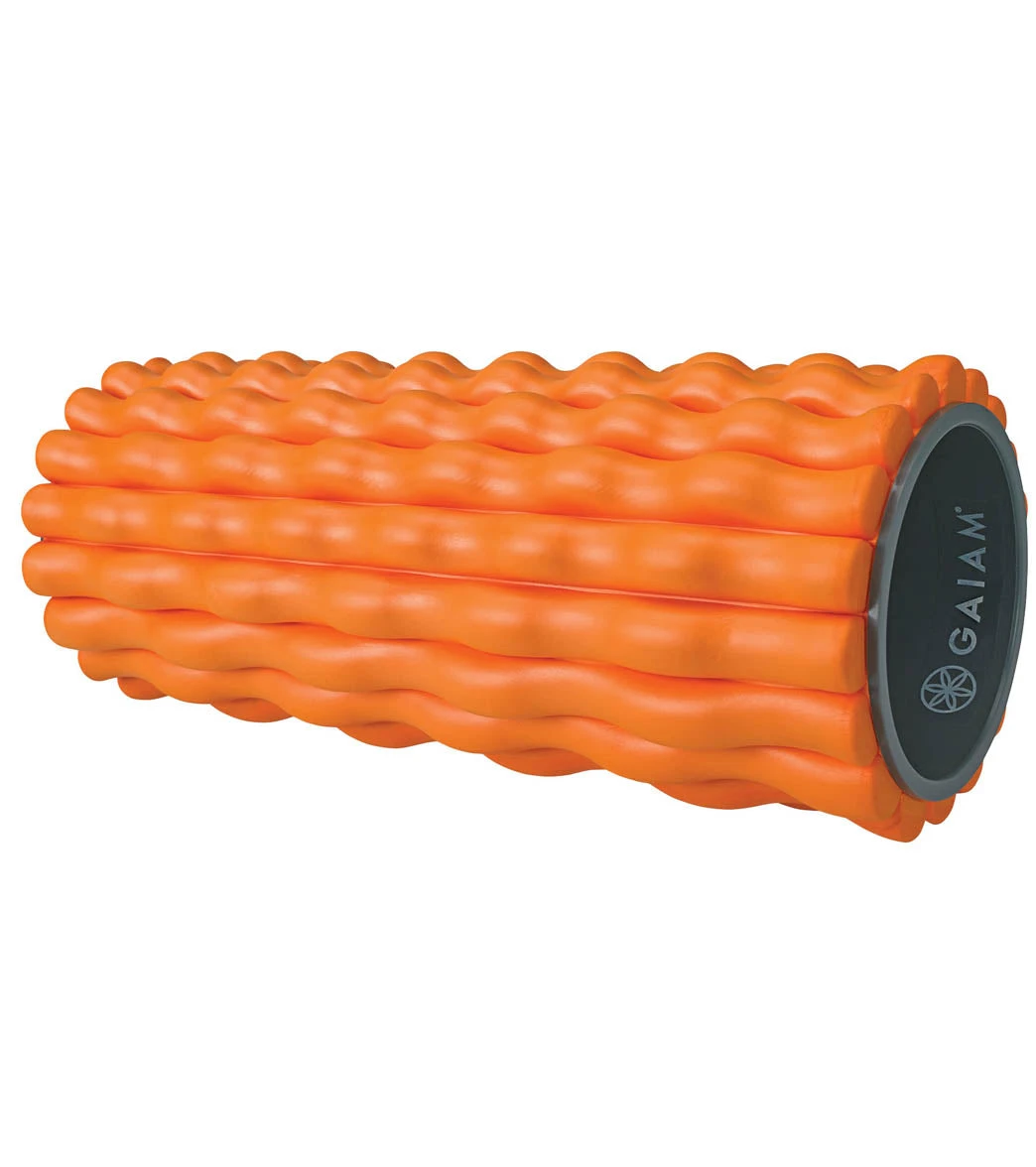 Gaiam Restore Deep Tissue Foam Roller (13" X 6" Diameter) Orange