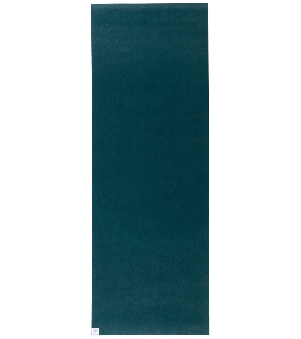 Gaiam Eco Friendly Power Grip Yoga Mat 68" 4mm Teal