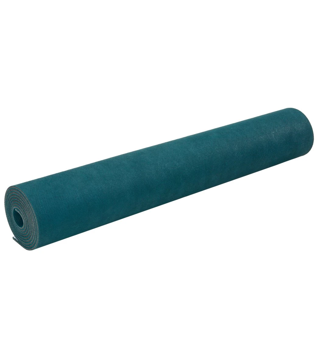 Gaiam Eco Friendly Power Grip Yoga Mat 68" 4mm Teal - Image 3