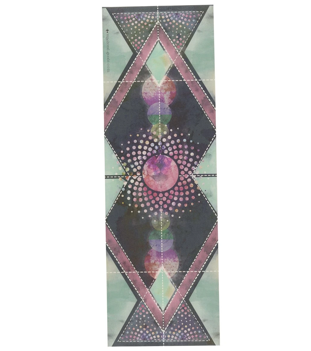Vagabond Goods Cosmica Yoga Mat 72" 6.4mm Extra Thick Cosmica - Image 4