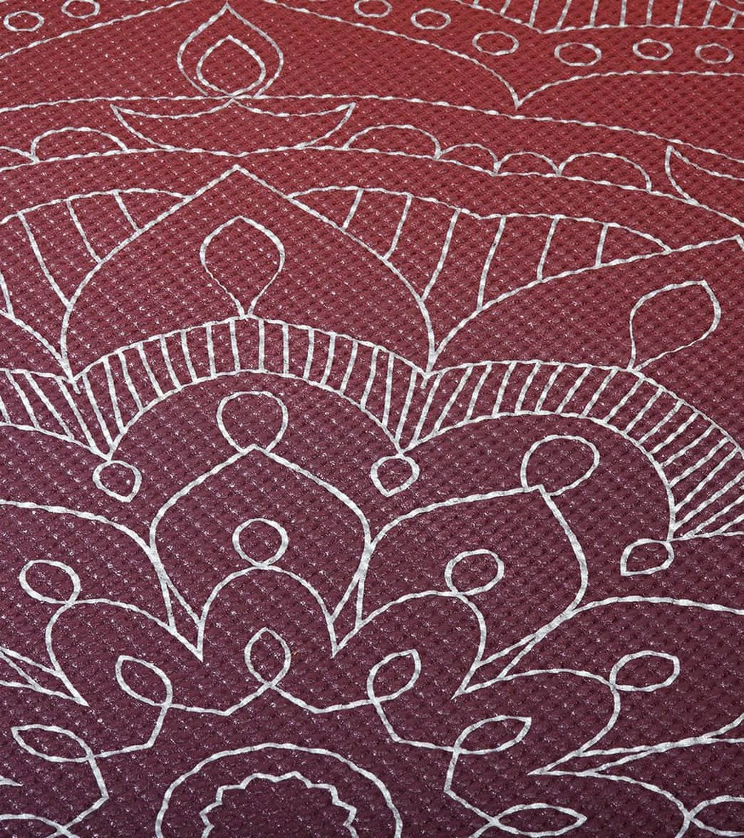 Gaiam Metallic Sunset Yoga Mat 68" 6mm Metallic Sunset - Image 2