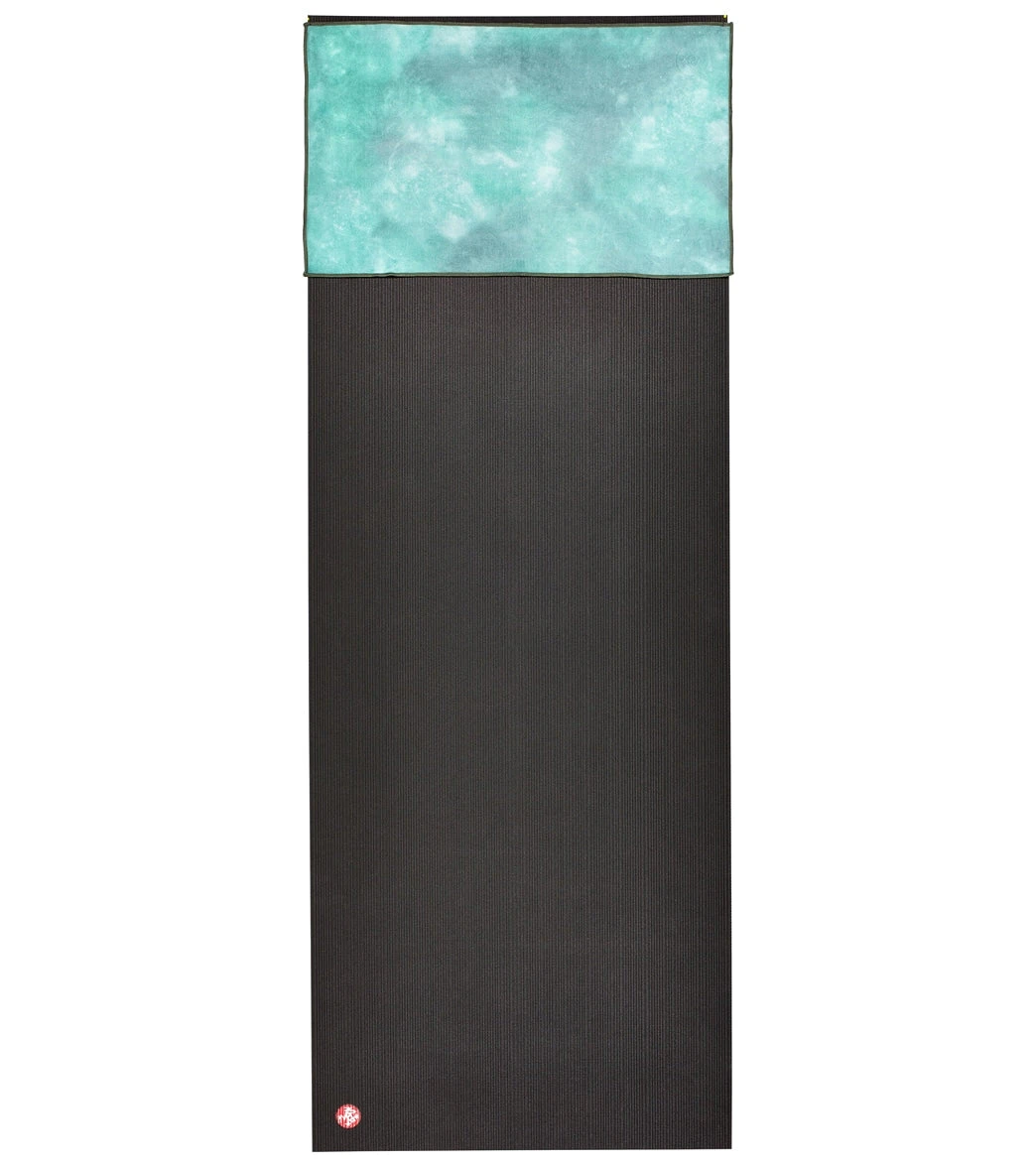 Manduka EQua Yoga Hand Towel Camo Green Tie Dye