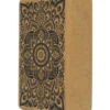 Yoga Design Lab Mandala Cork Yoga Block 3 Inch Mandala Black