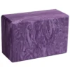 Hugger Mugger 4" Foam Yoga Block Cosmic Purple