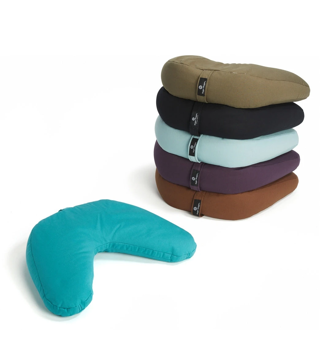 Hugger Mugger V-Shape Yoga Cushion Rain - Image 2